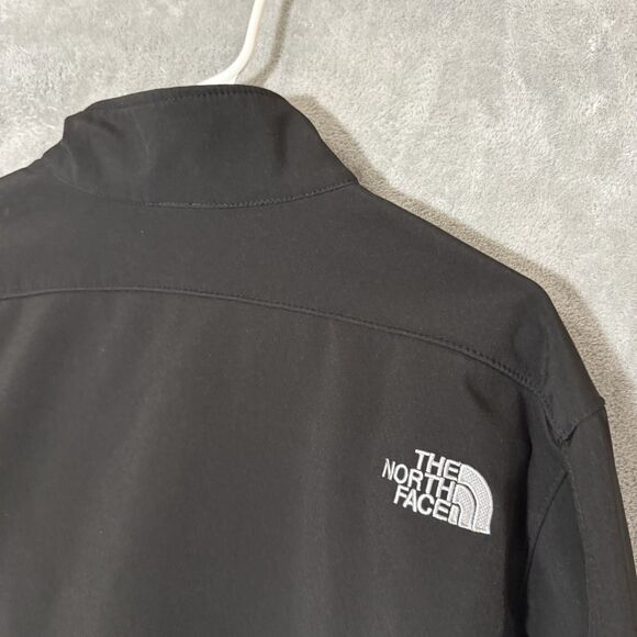North Face Summit Series Windstopper Soft Shell Jacket Black Men Medium Full Zip - Picture 3 of 12